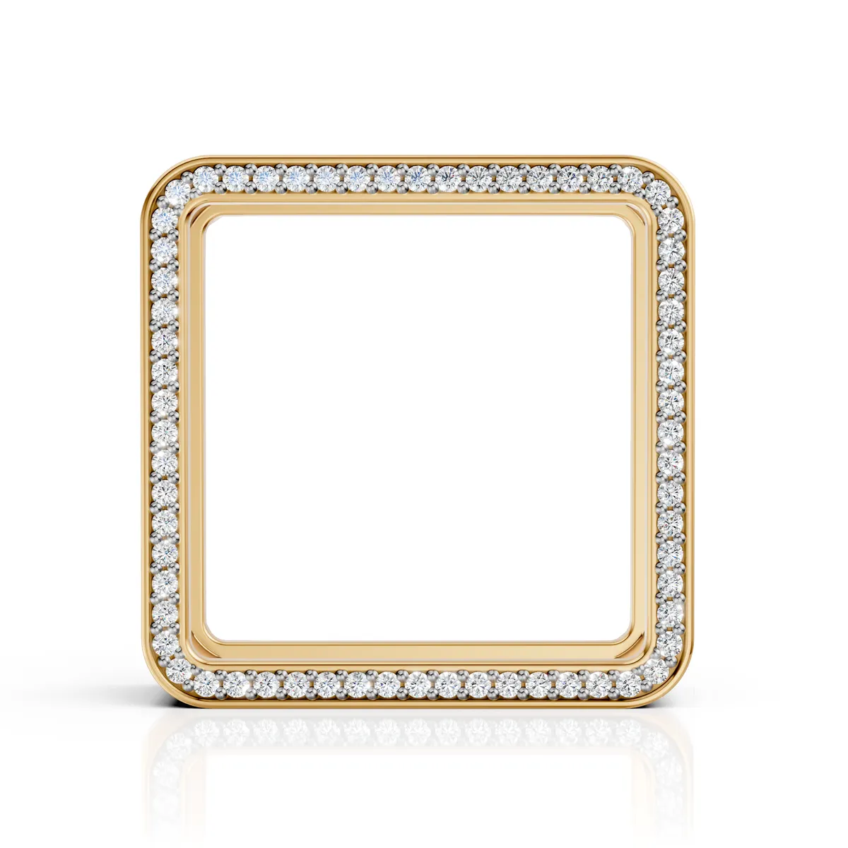 Modern Open Frame Ring